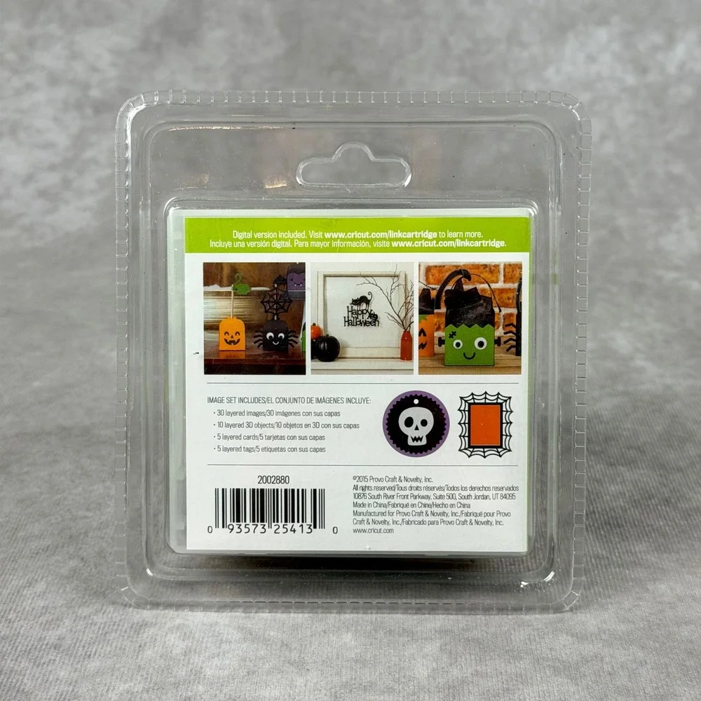 Cricut Creepy Critters Halloween Image Set Cartridge 50 Images NEW IN BOX